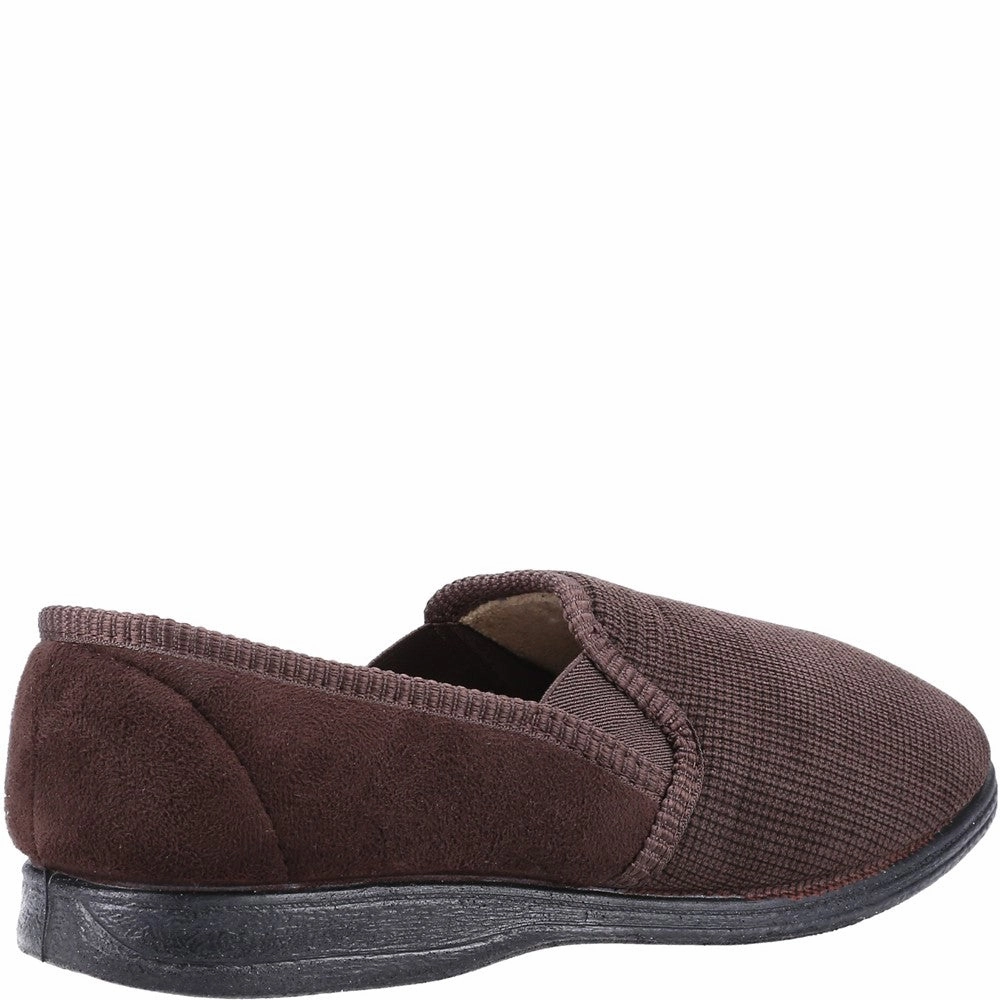Fleet & Foster Tim Twin Gusset Slipper Men's Sports Casual Shoes