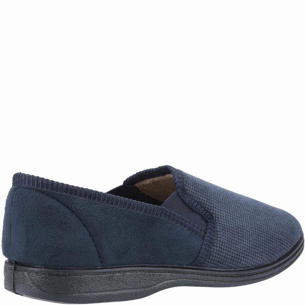 Fleet & Foster Tim Twin Gusset Slipper Men's Sports Casual Shoes