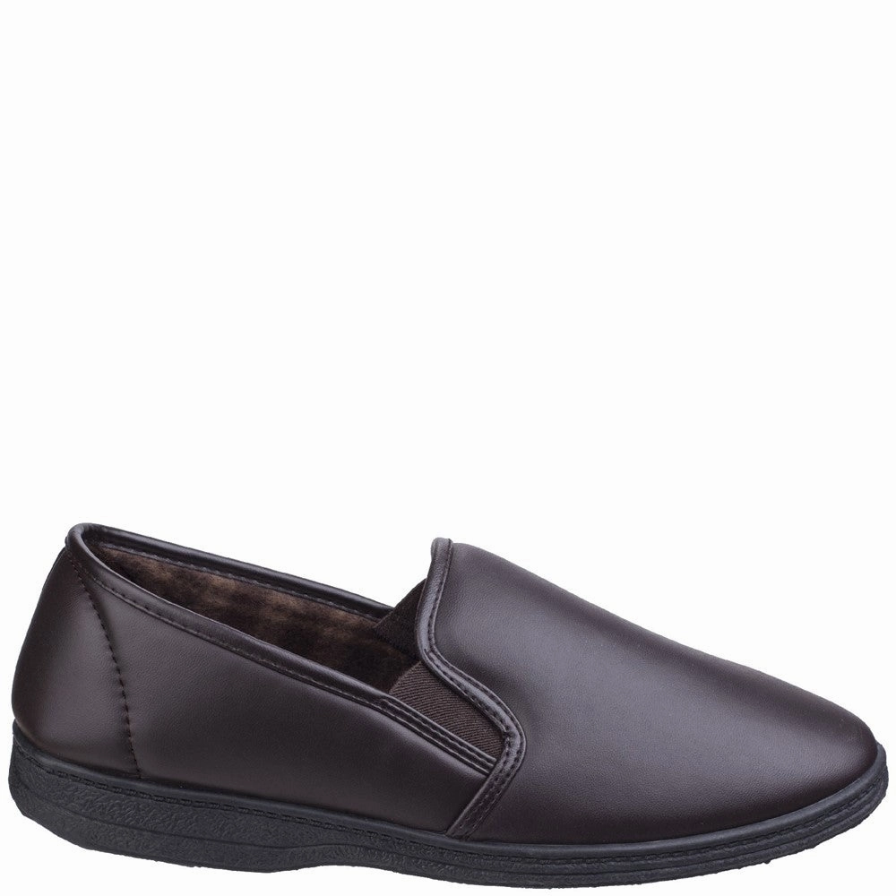 Fleet & Foster Visa Twin Gusset Slipper Men's Sports Casual Shoes