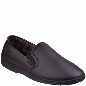 Fleet & Foster Visa Twin Gusset Slipper Basketball Shoes, Running Shoes