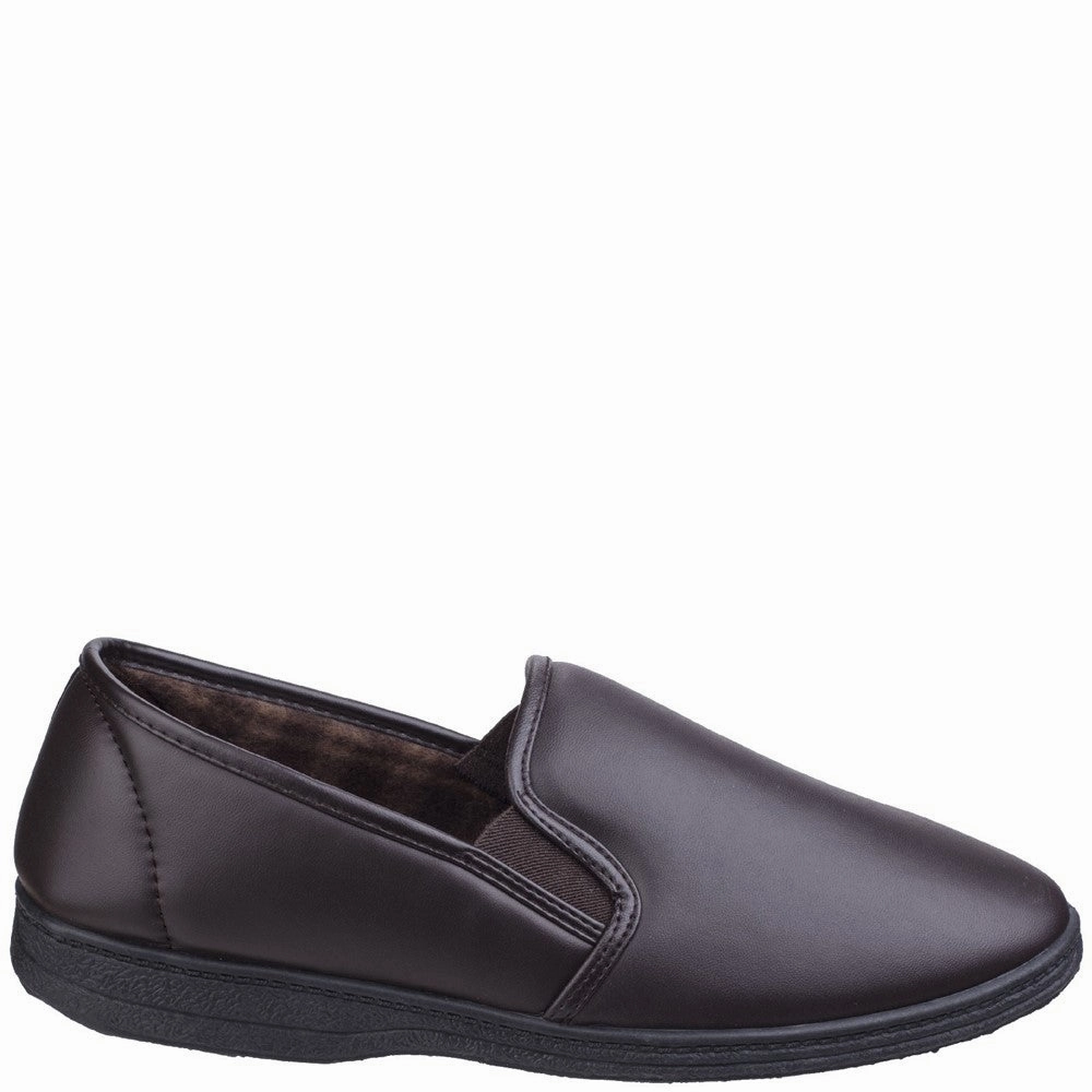 Fleet & Foster Visa Twin Gusset Slipper Men's Sports Casual Shoes