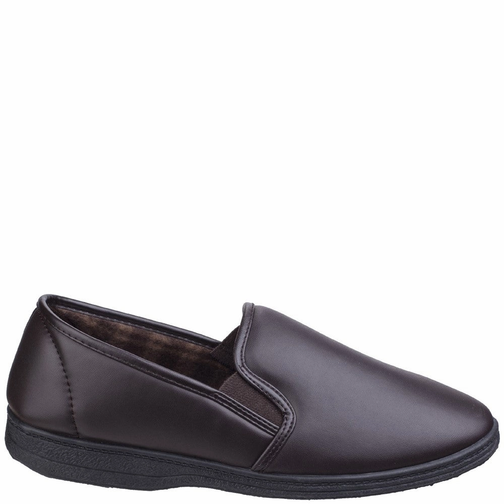 Fleet & Foster Visa Twin Gusset Slipper Men's Sports Casual Shoes
