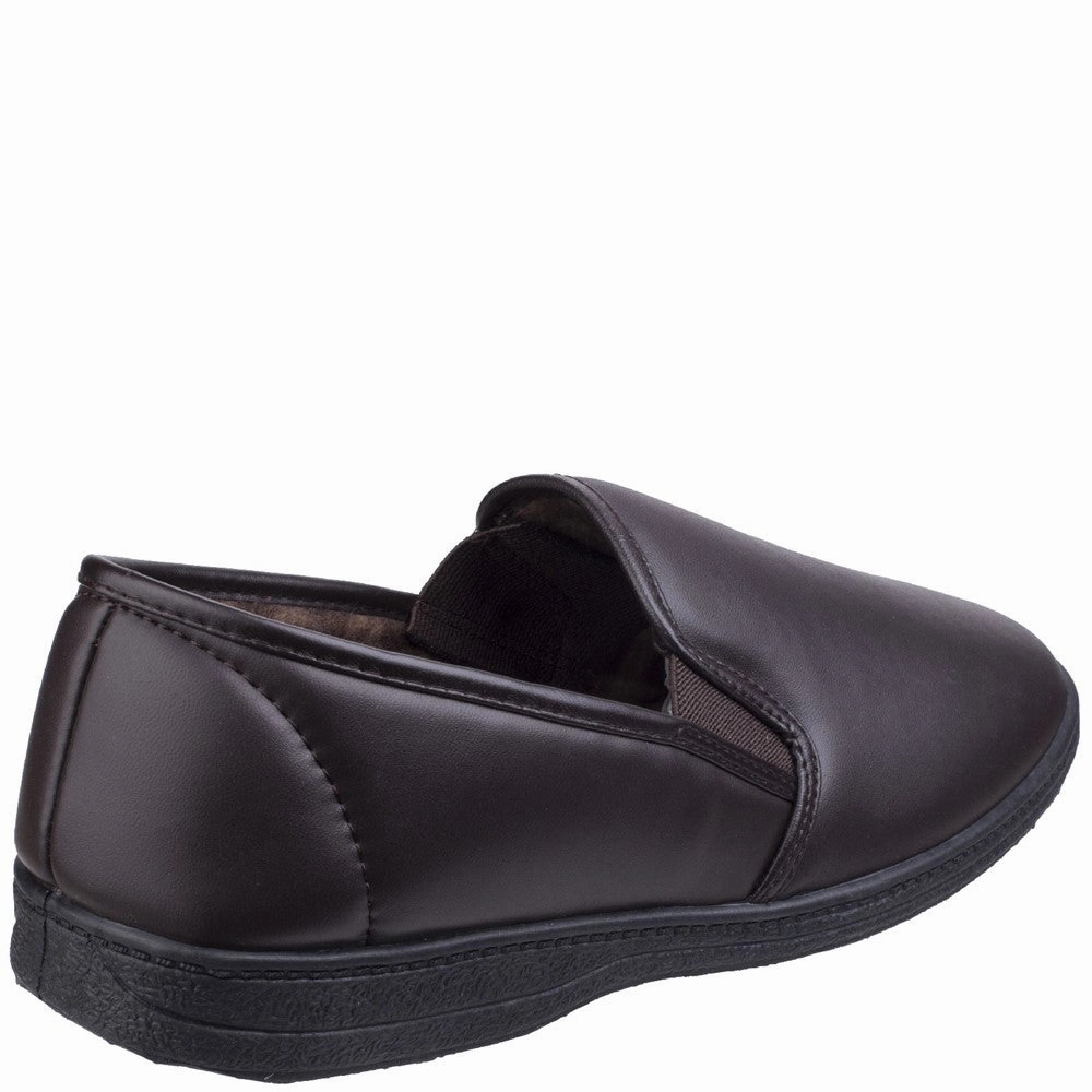 Fleet & Foster Visa Twin Gusset Slipper Men's Sports Casual Shoes