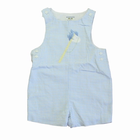 Florence Eiseman Boys Blue | White Romper 2-piece outfit boys, toddler matching sets