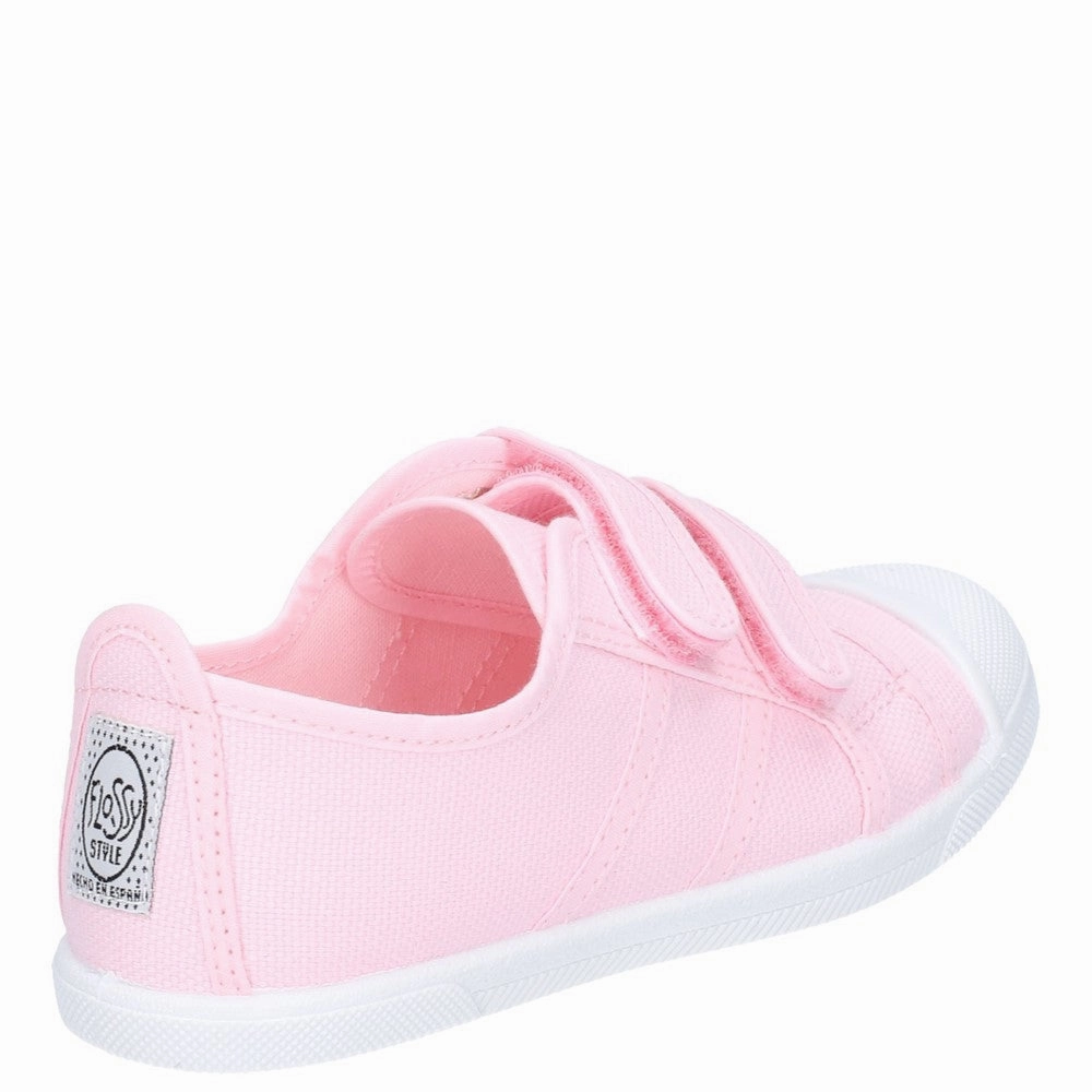 Flossy Sasha Junior Touch Fastening Shoe Girls Sneakers Girls Running Shoes