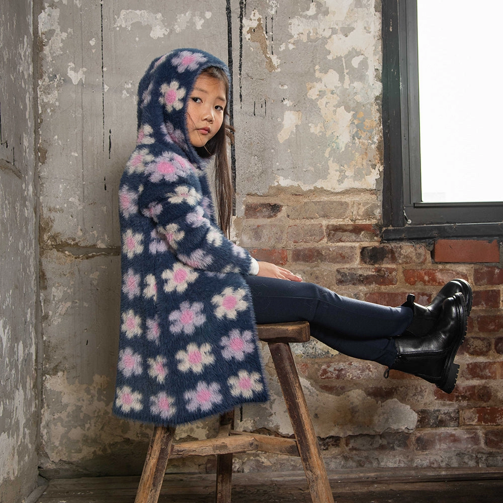 Ford Cardigan Girls Chunky Knit Sweater