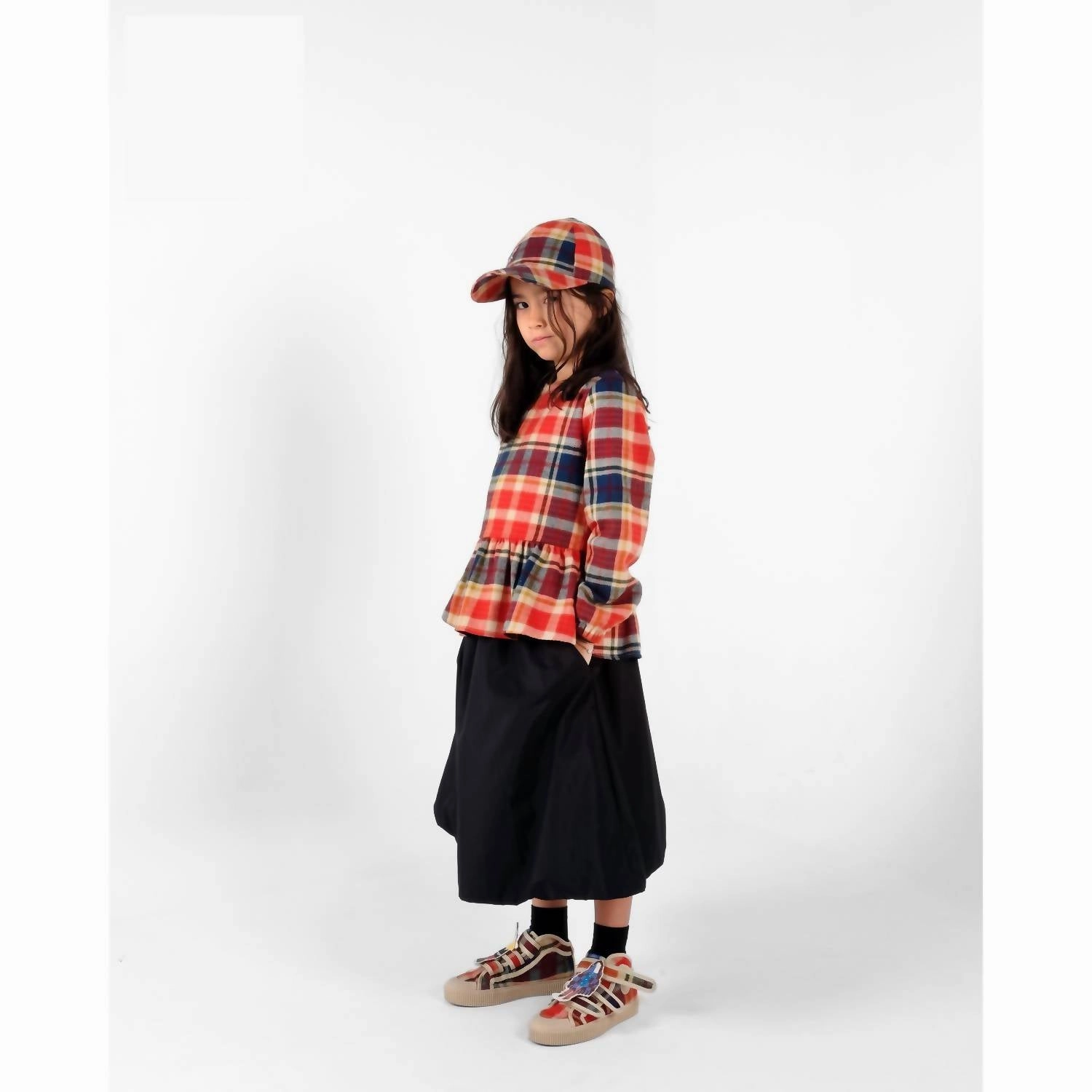 Frederica Blouse In Cru Girls Tunic Top