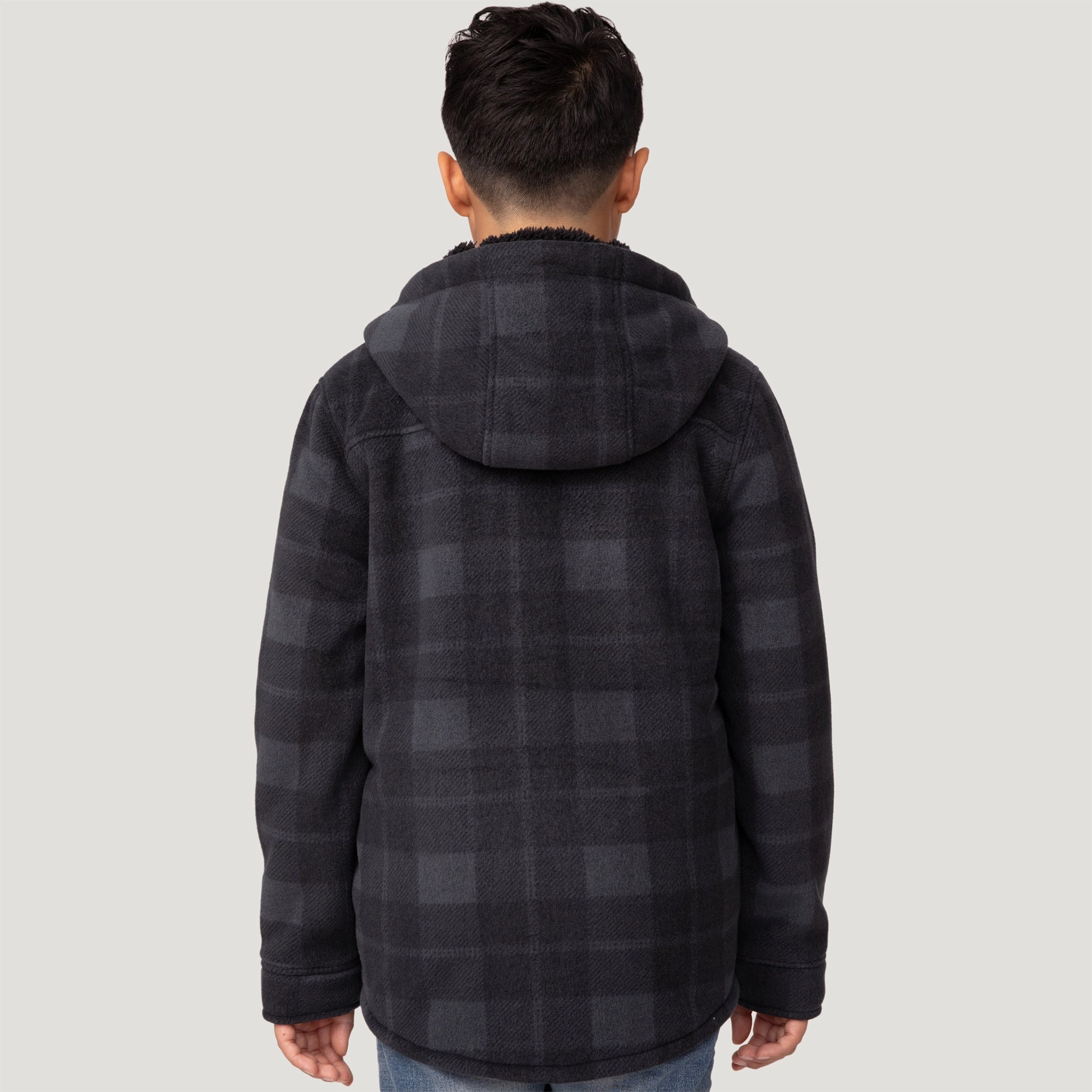 Free Country Boys' Chill Out Fleece Hoodie Jacket Boys Waterproof Parka