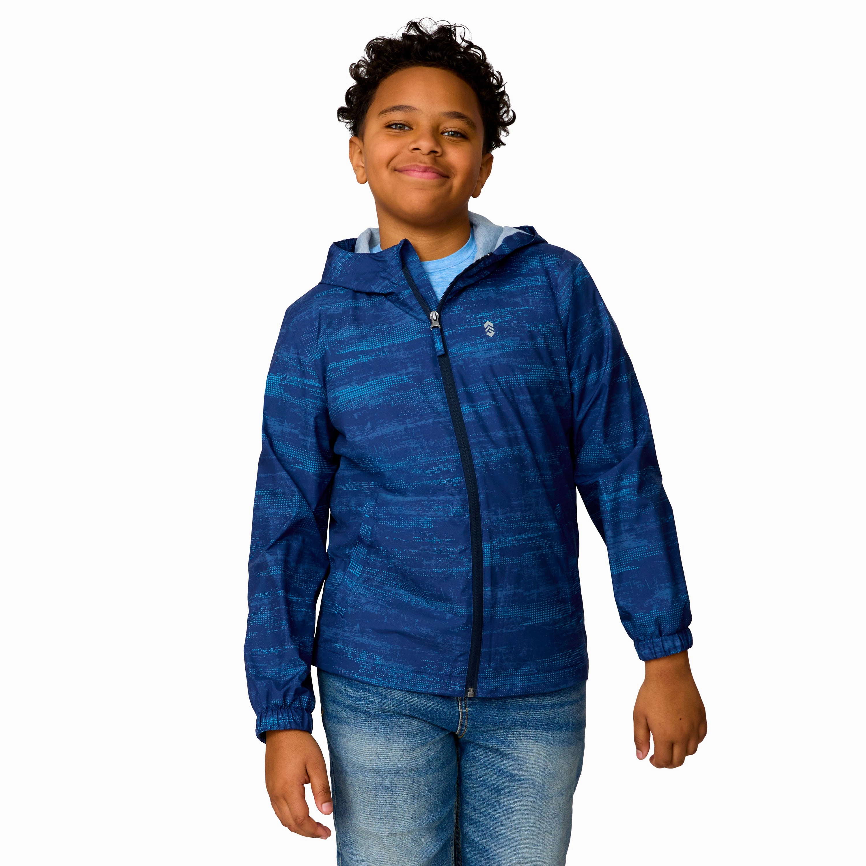 Free Country Boys' Easy Hiking Windshear Jacket Boys Waterproof Parka