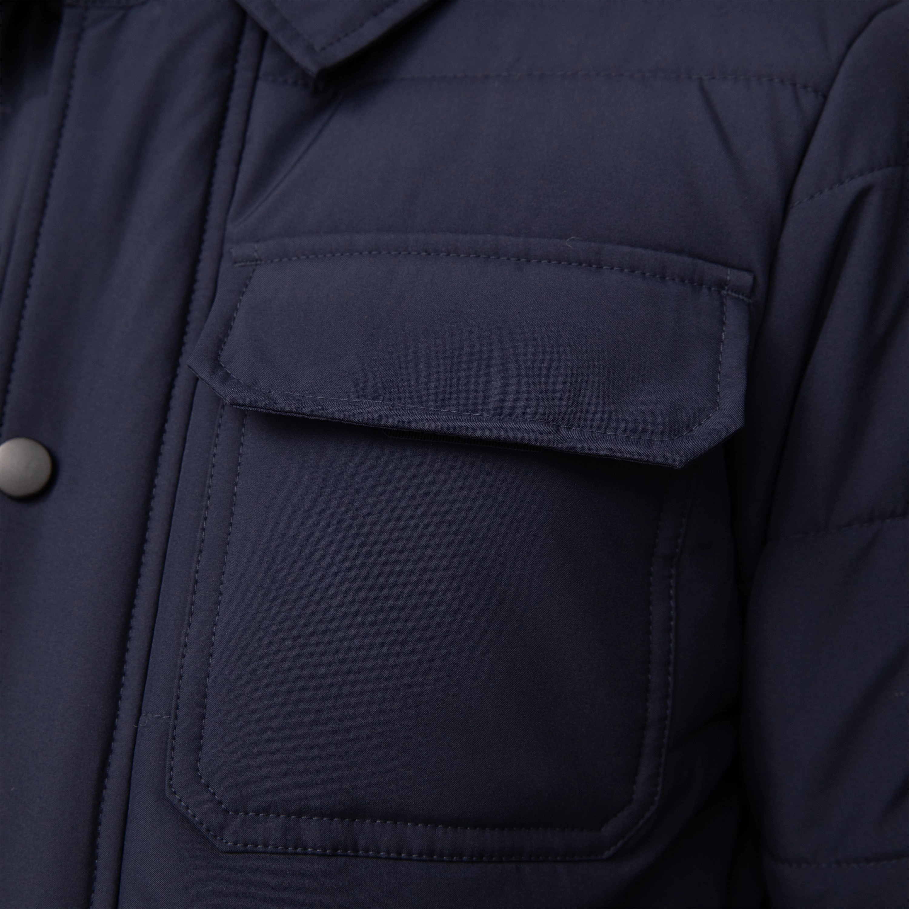 Free Country Boys' Puffer Hoodie Shacket Boys Waterproof Parka