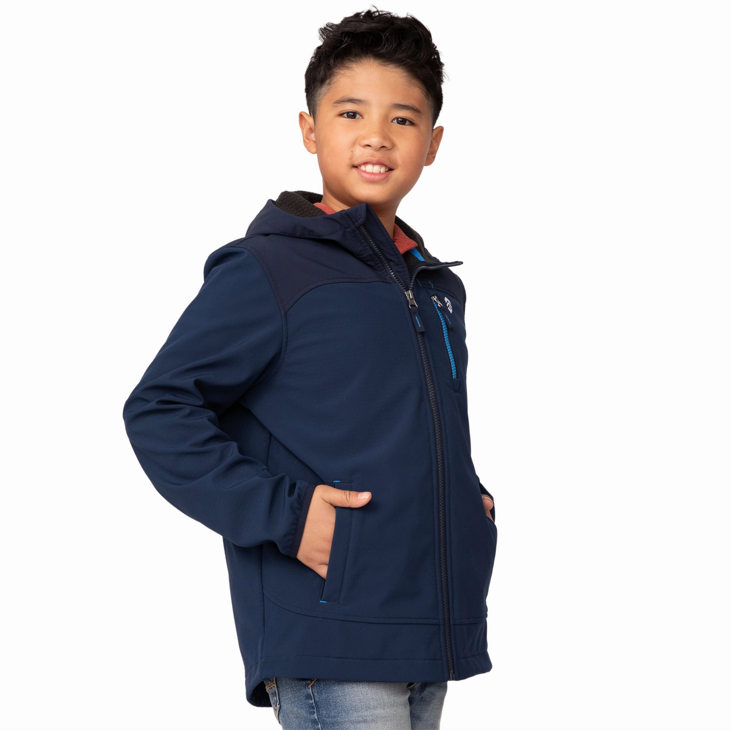Free Country Boys' Super Softshell Jacket Boys Waterproof Parka