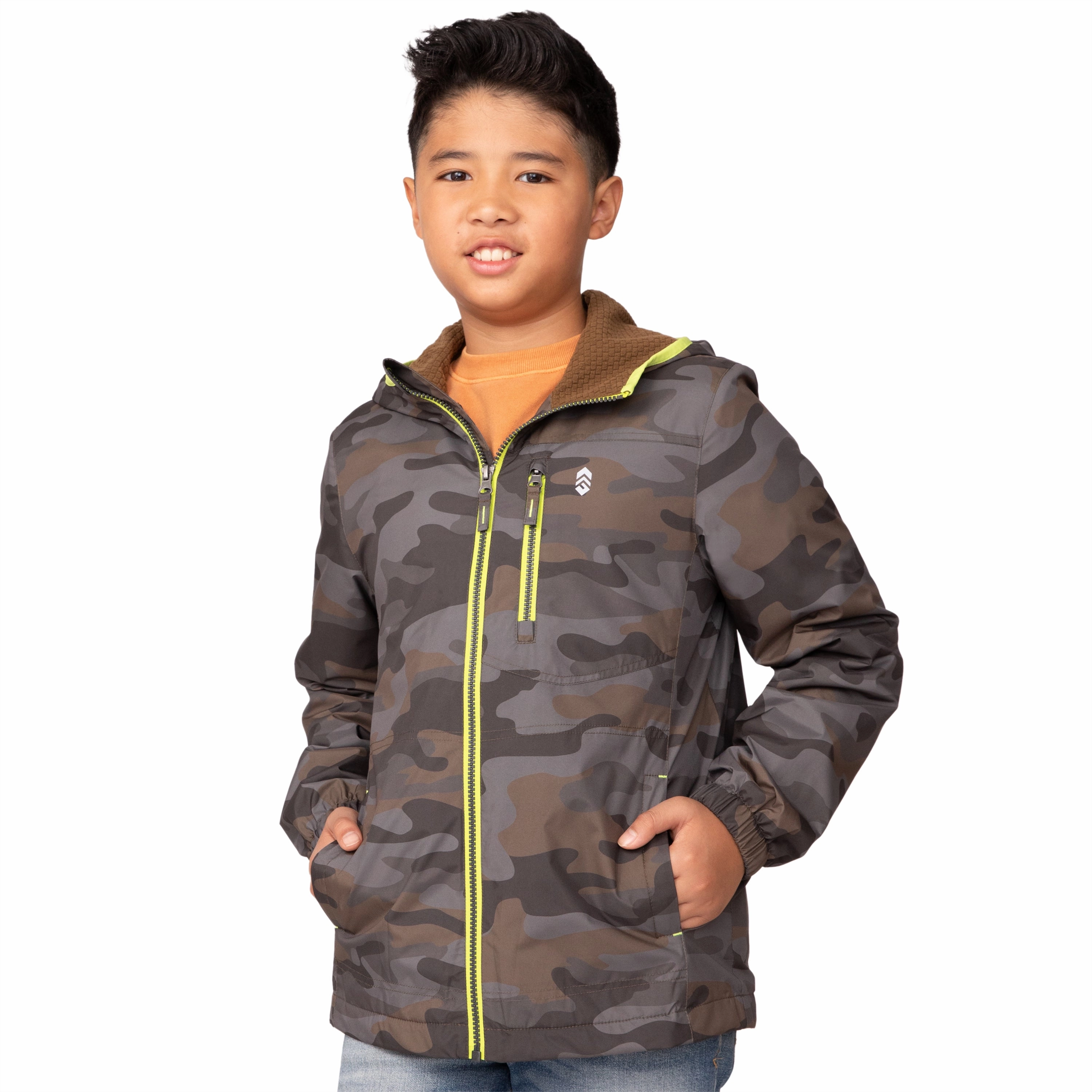 Free Country Boys' Windshear Jacket Boys Waterproof Parka