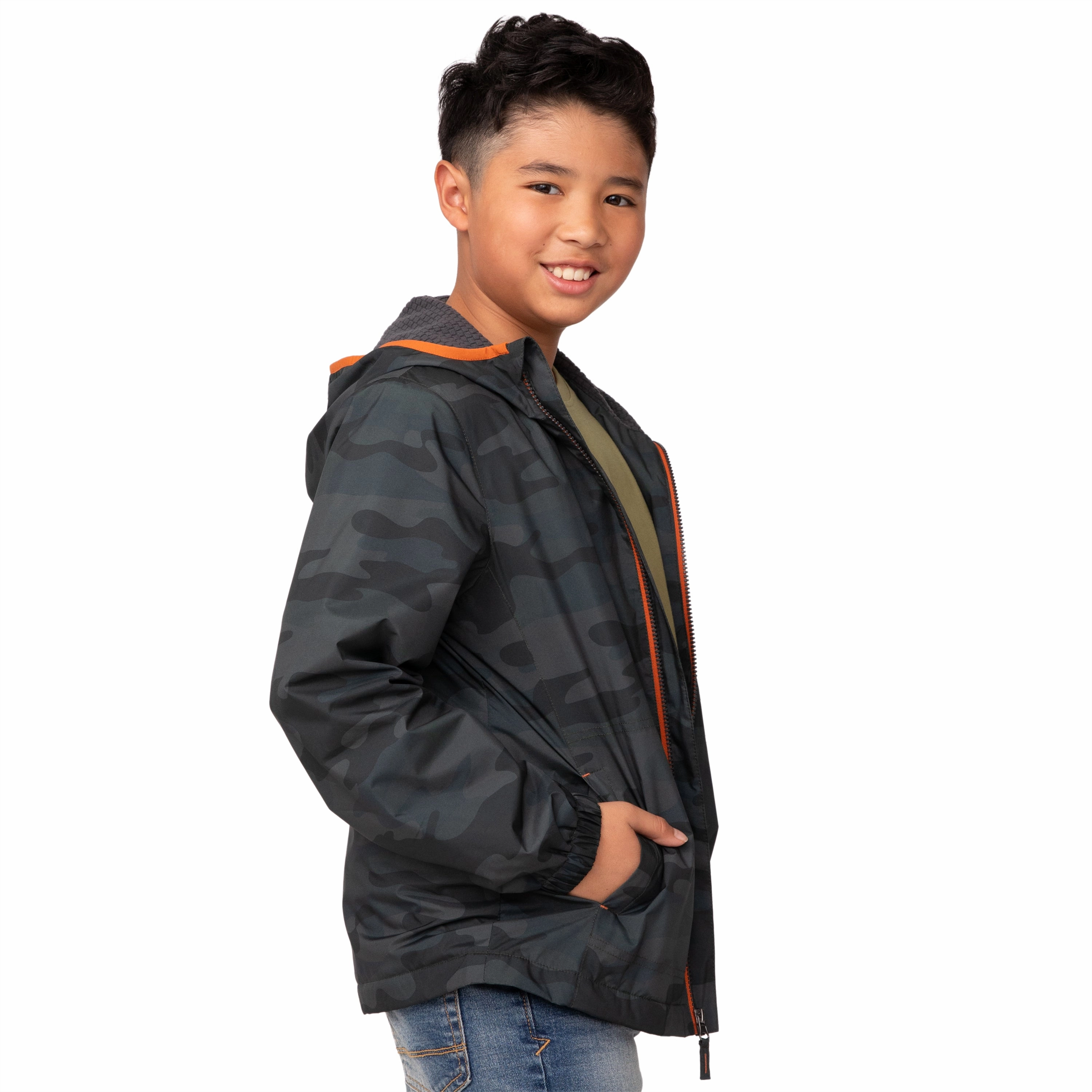 Free Country Boys' Windshear Jacket Boys Waterproof Parka