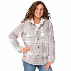 Free Country Girls' Chill Out Fleece Jacket girls trench coats, waterproof jackets girls