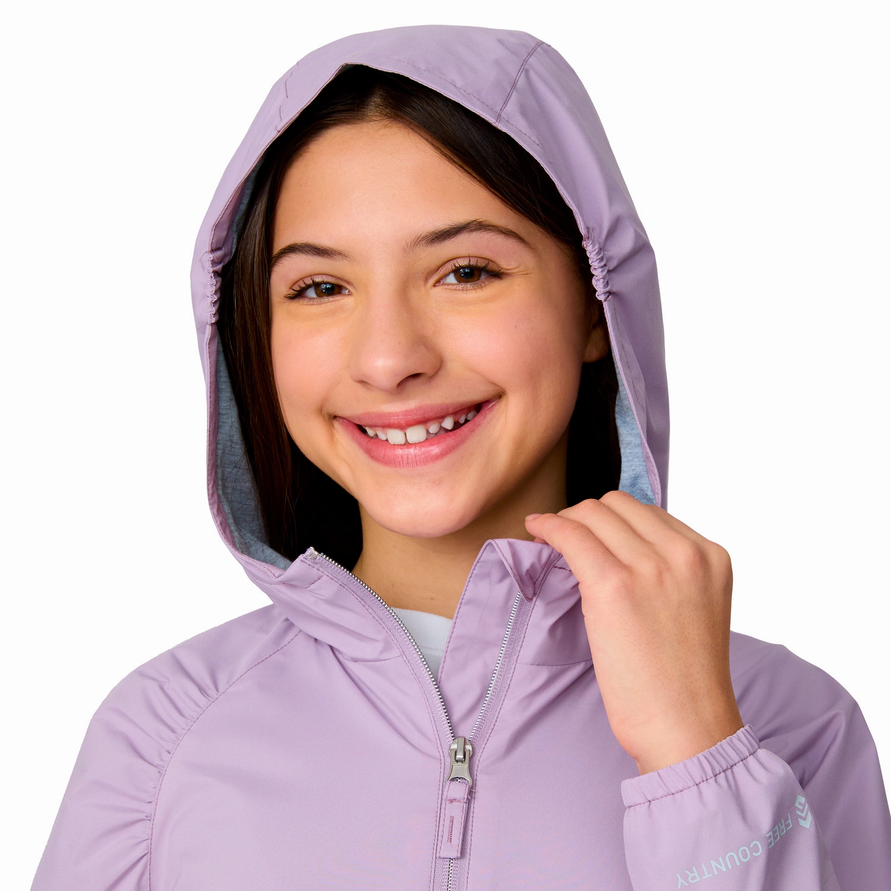Free Country Girls' High Stretch Windshear Jacket Girls Sherpa Coat