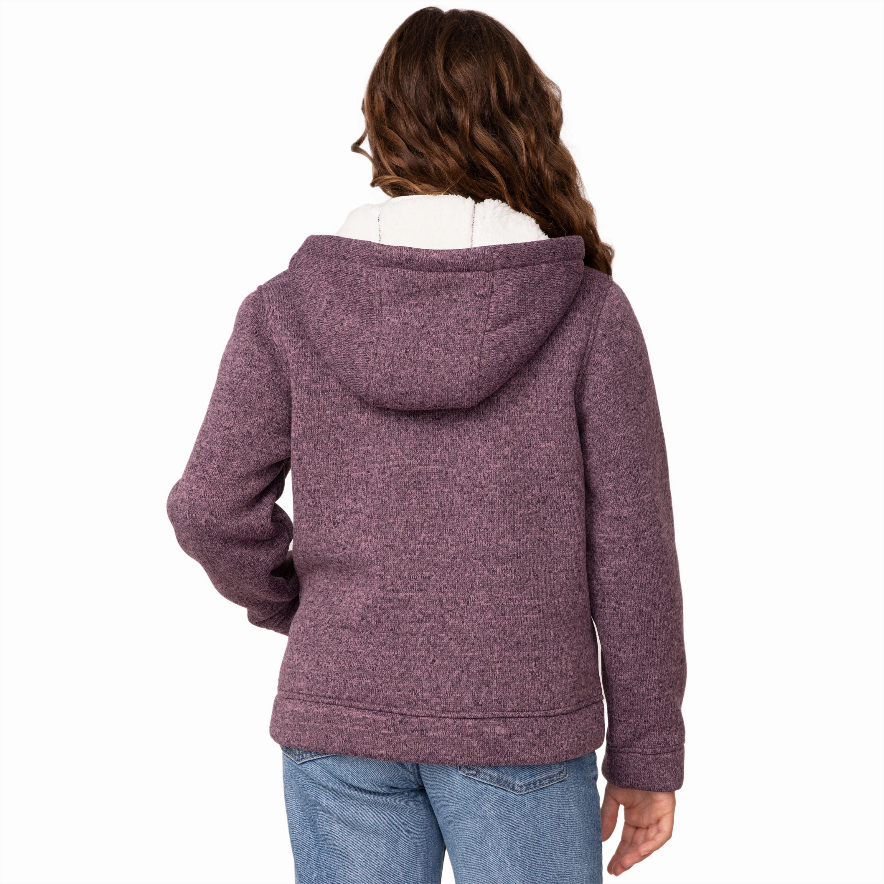 Free Country Girls' Mountain Fleece Jacket Girls Sherpa Coat