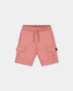 French Terry Short Dark Old Rose boys athletic shorts, cargo shorts boys