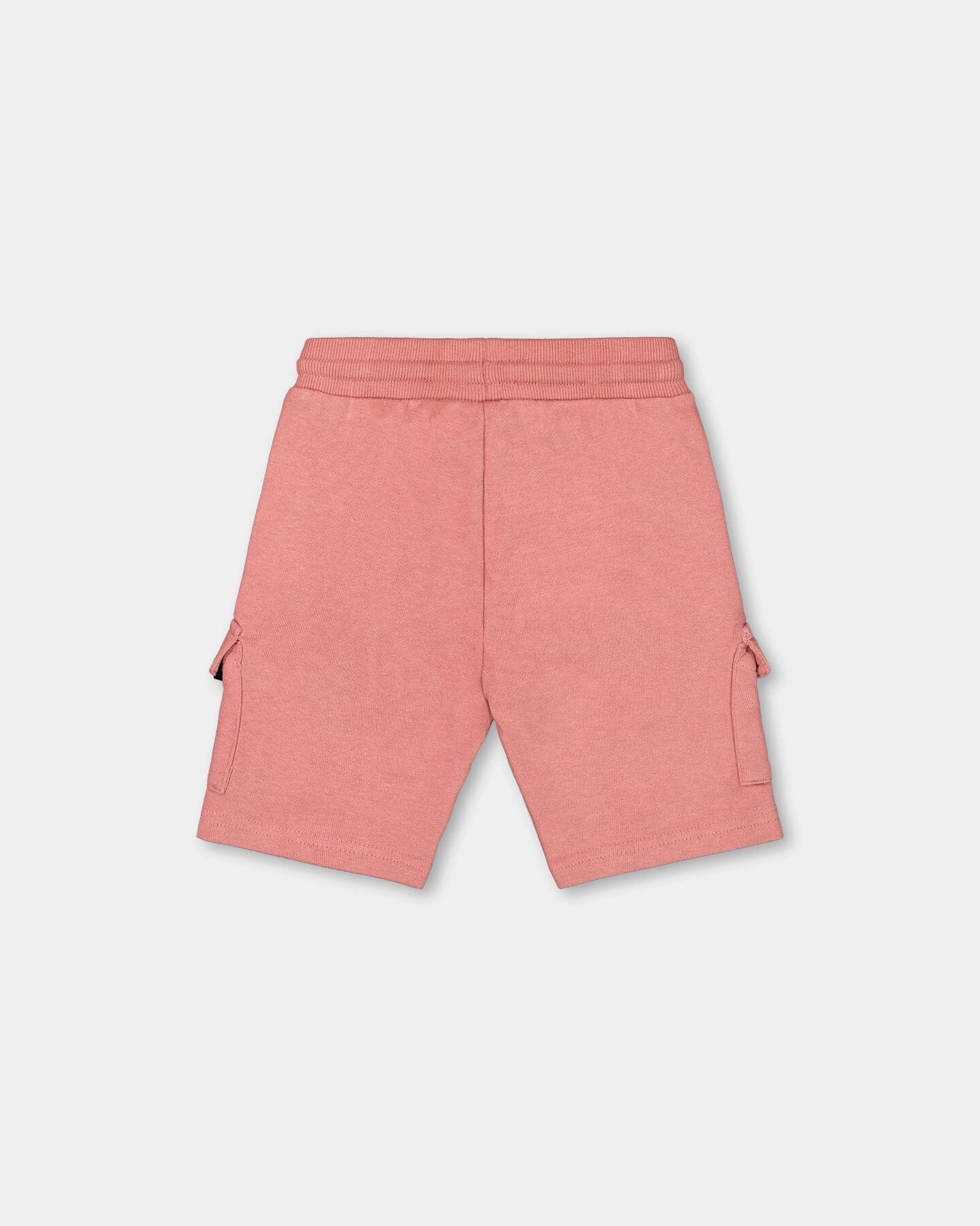 French Terry Short Dark Old Rose Boys Drawstring Athletic Shorts