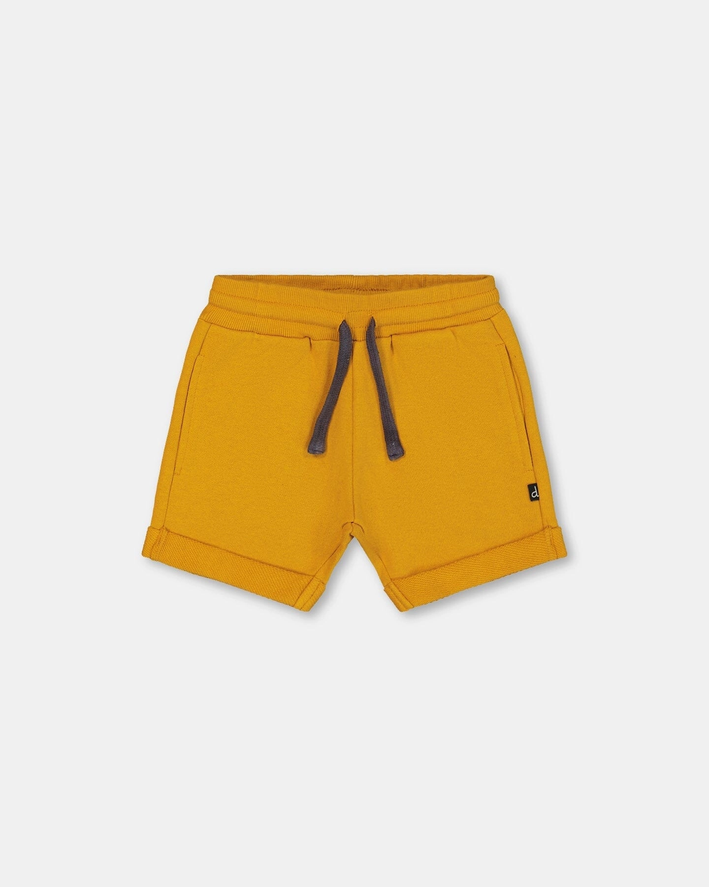 French Terry Short Vibrant Orange boys athletic shorts, cargo shorts boys