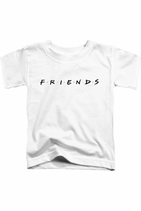 Friends Logo Short Sleeve Juvenile Tee / T-Shirt graphic tees for boys, polo shirts boys