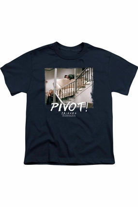 Friends Pivot Short Sleeve Youth Tee / T-Shirt graphic tees for boys, polo shirts boys