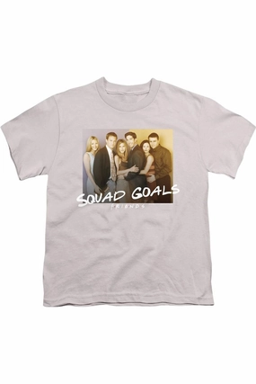 Friends Squad Goals Short Sleeve Youth Tee / T-Shirt graphic tees for boys, polo shirts boys