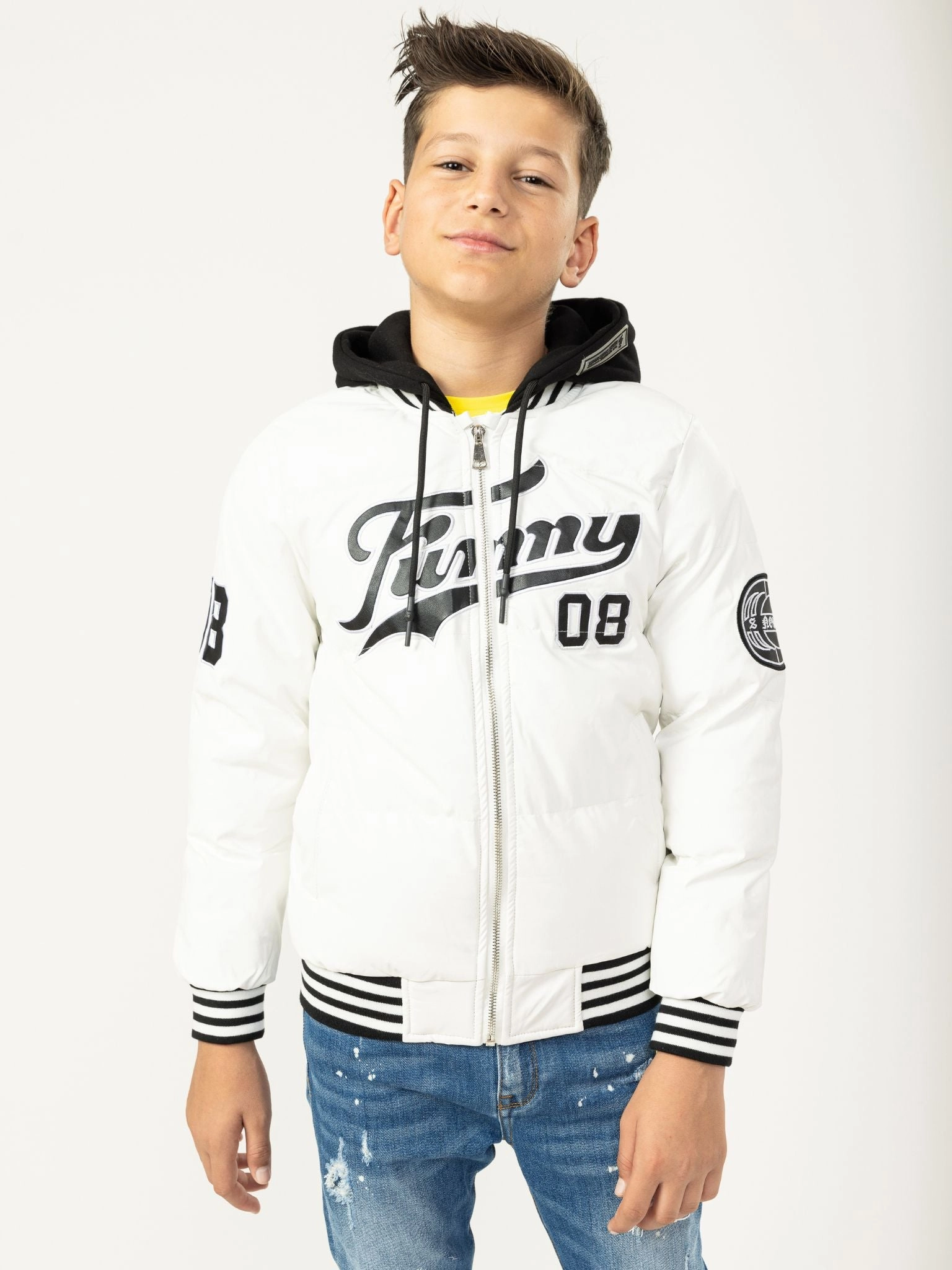 FUNNY PUFFER COAT Boys Waterproof Parka