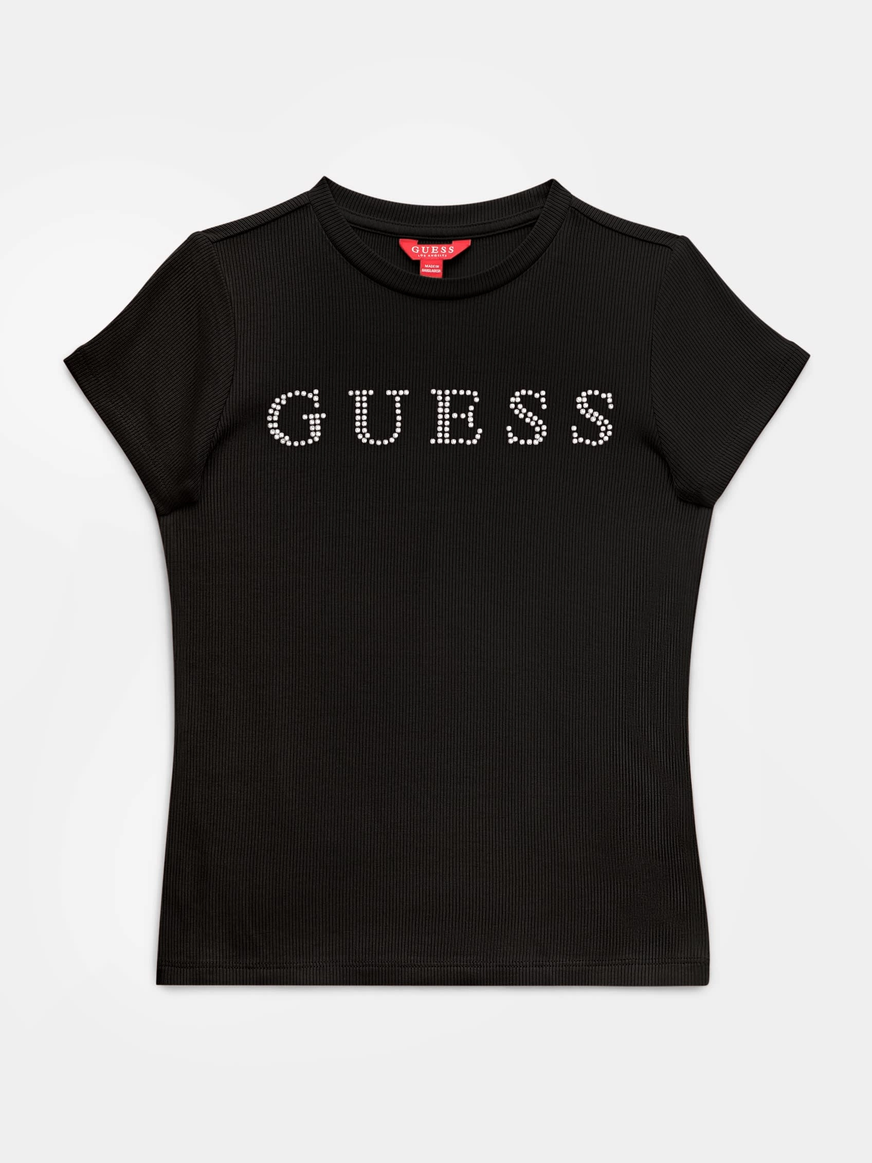 Gabbie Ribbed Top (7-14) ruffle tops girls, long sleeve tees girls