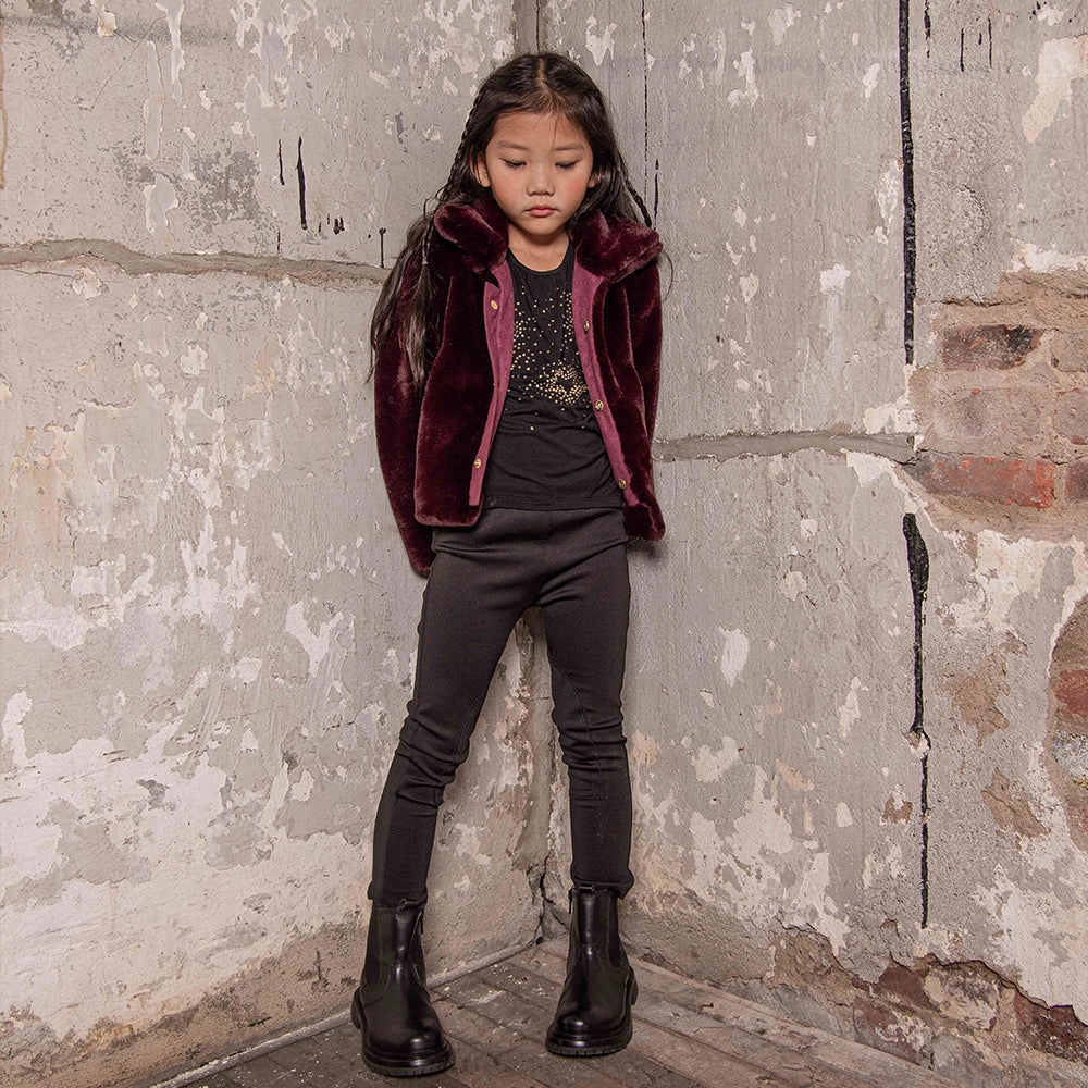 Gary Coat Girls Sherpa Coat