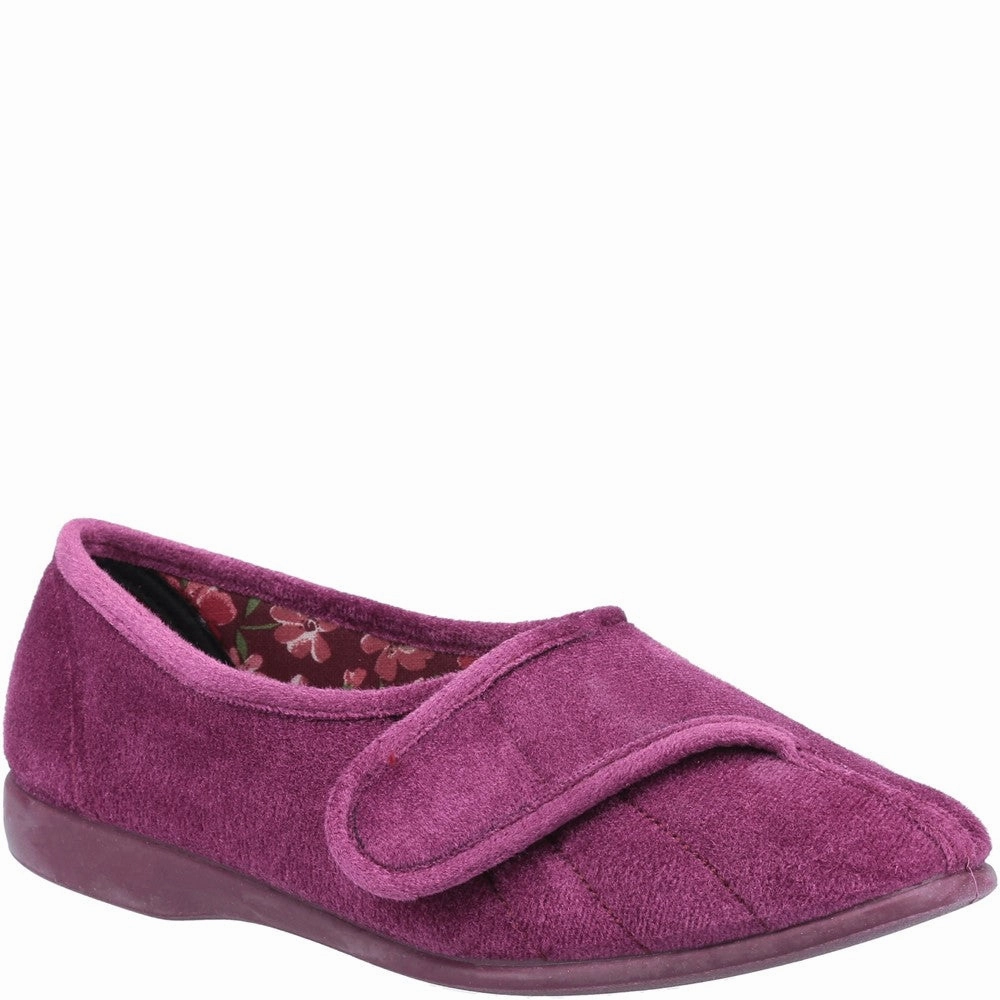 GBS Audrey Touch Fastening Slipper Lightweight Running Shoes,Slip On Athletic Shoes,Breathable Workout Shoes