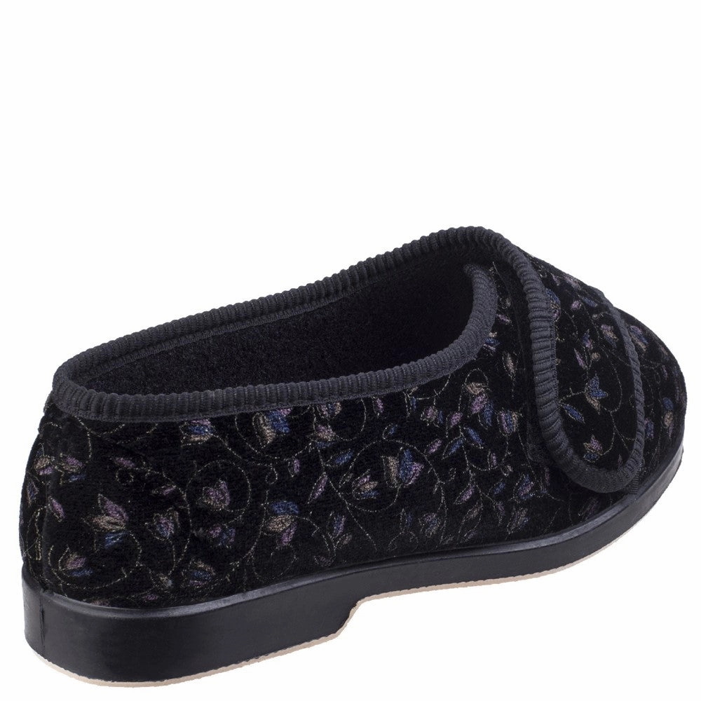 GBS Nola Extra Wide Fit Ladies Slipper Women's Sneakers Casual Walking Shoes