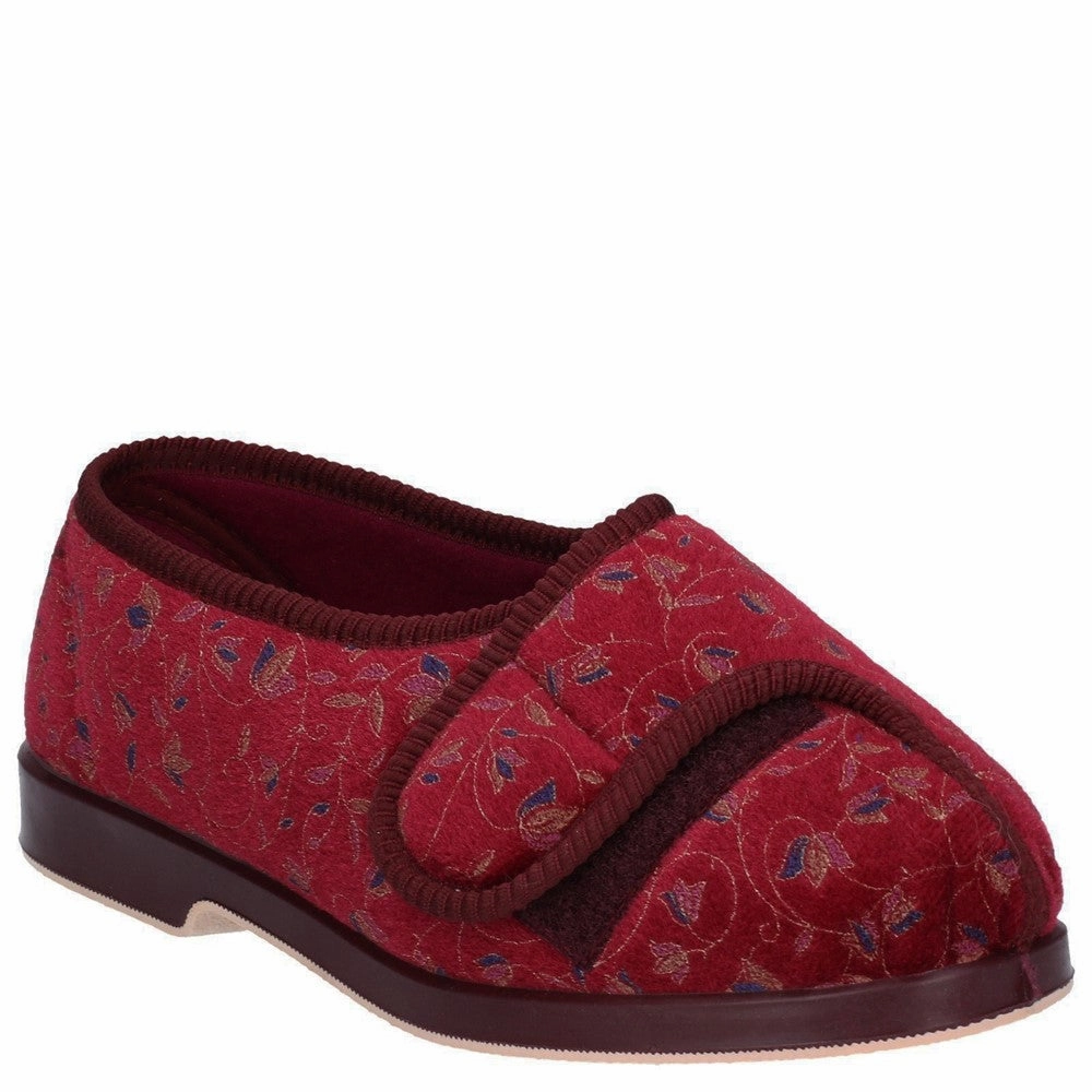 GBS Nola Extra Wide Fit Ladies Slipper Lightweight Running Shoes,Slip On Athletic Shoes,Breathable Workout Shoes
