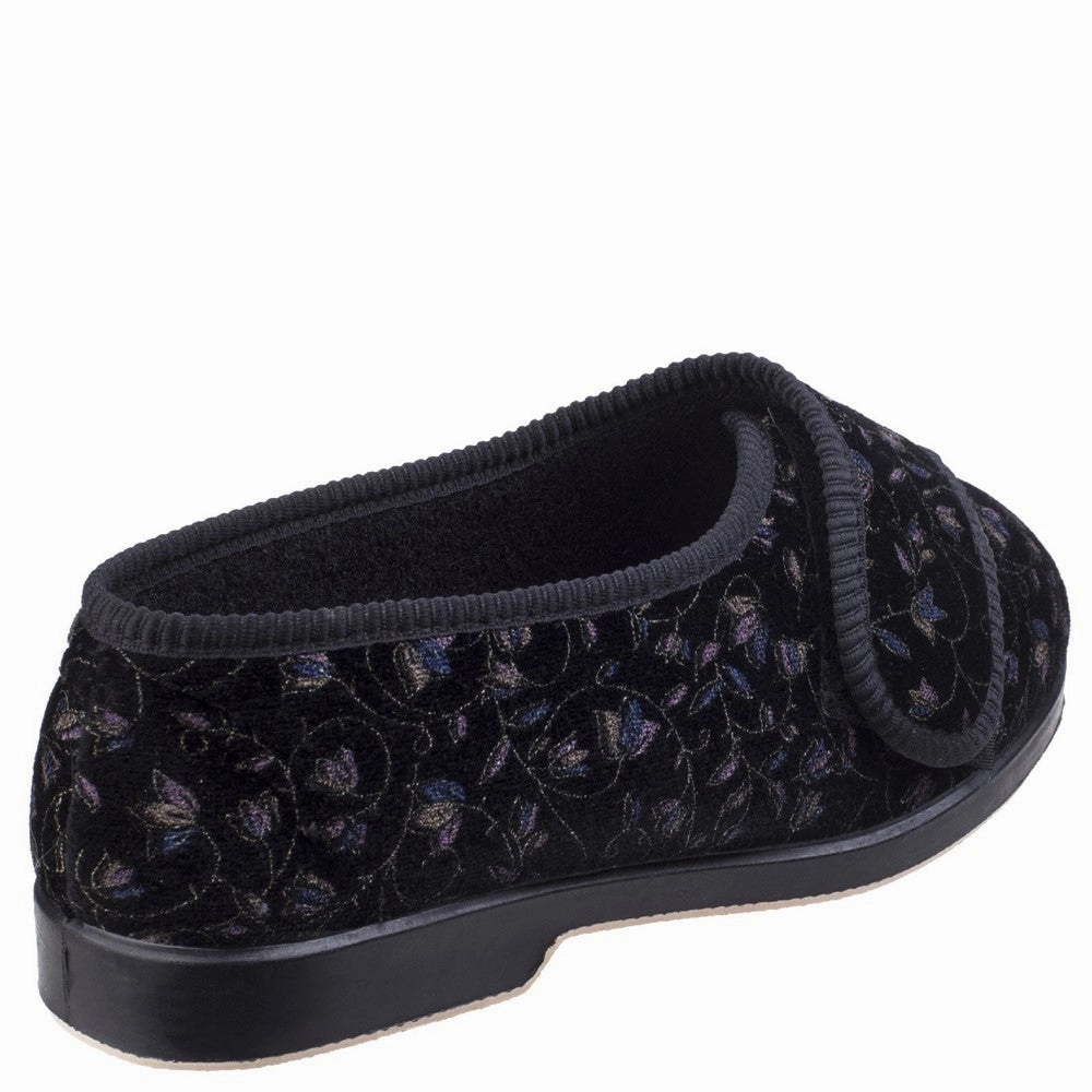 GBS Nola Extra Wide Fit Ladies Slipper Women's Sneakers Casual Walking Shoes