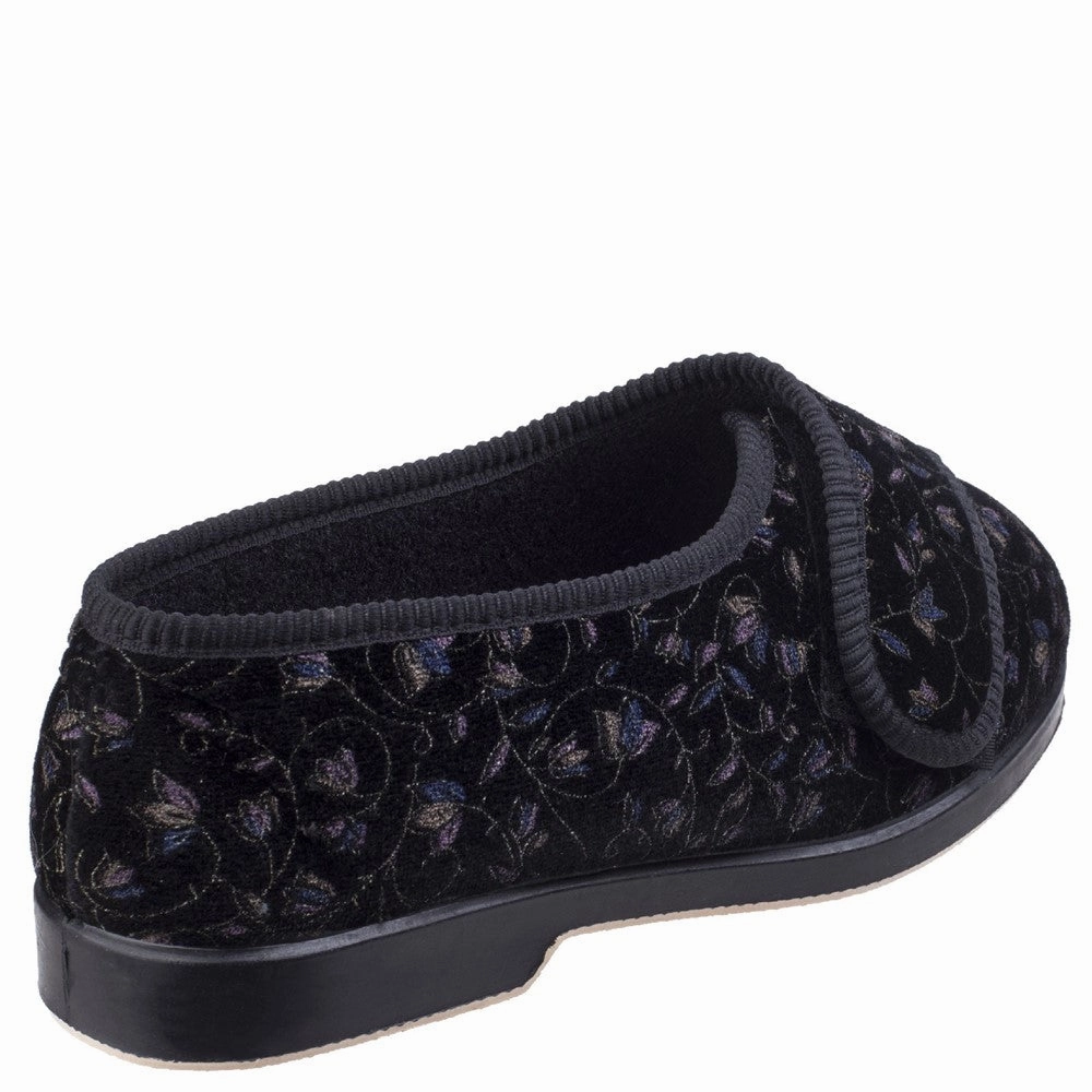 GBS Nola Extra Wide Fit Ladies Slipper Women's Sneakers Casual Walking Shoes