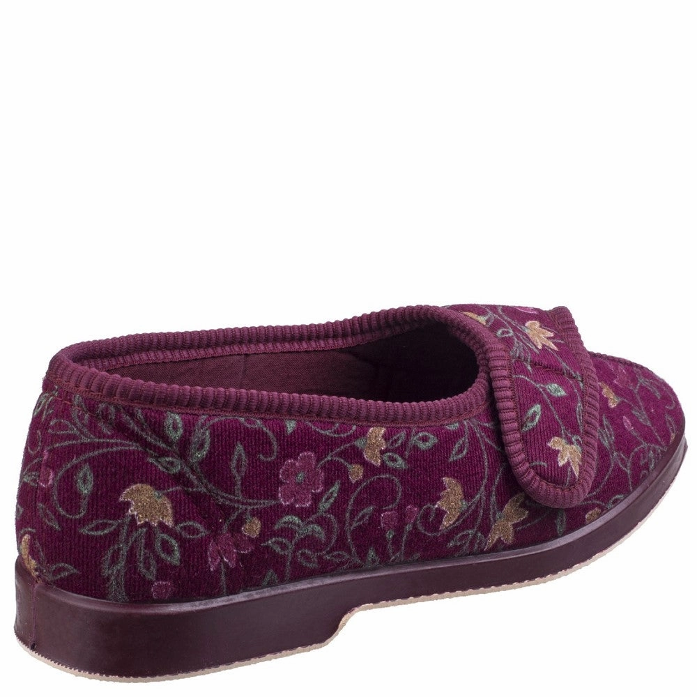 GBS Wilma Ladies Wide Fit Slipper Women's Sneakers Casual Walking Shoes