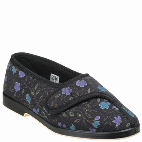 GBS Wilma Ladies Wide Fit Slipper Lightweight Running Shoes,Slip On Athletic Shoes,Breathable Workout Shoes