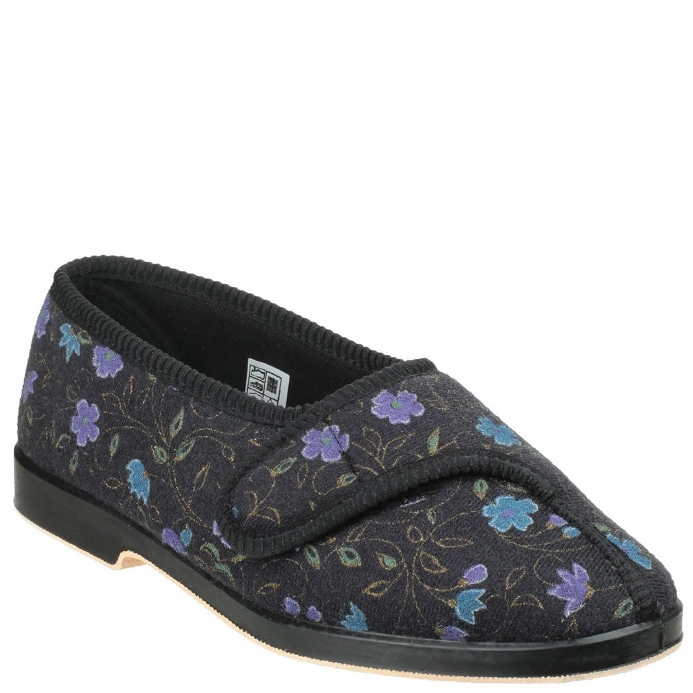 GBS Wilma Ladies Wide Fit Slipper Lightweight Running Shoes,Slip On Athletic Shoes,Breathable Workout Shoes