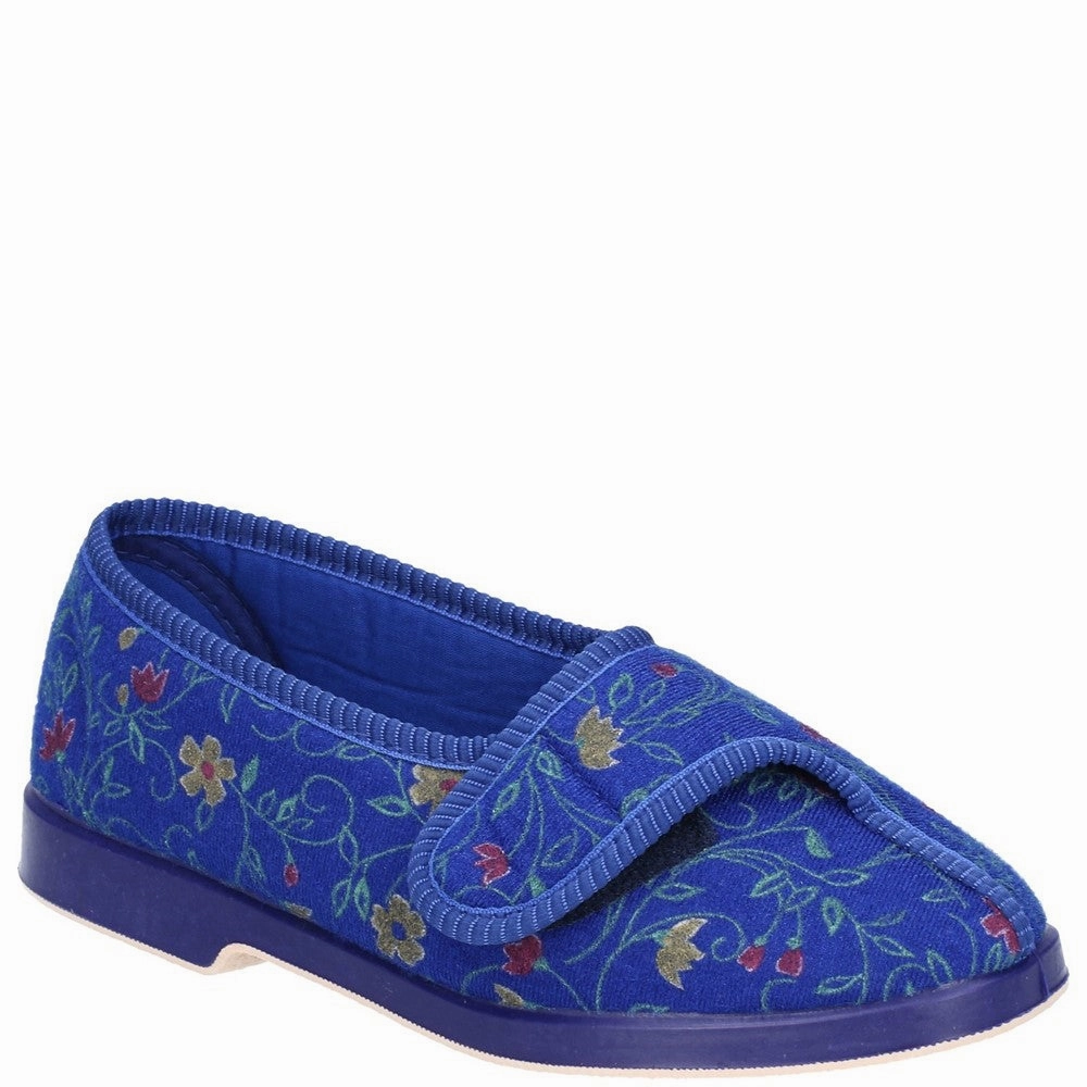 GBS Wilma Ladies Wide Fit Slipper Lightweight Running Shoes,Slip On Athletic Shoes,Breathable Workout Shoes