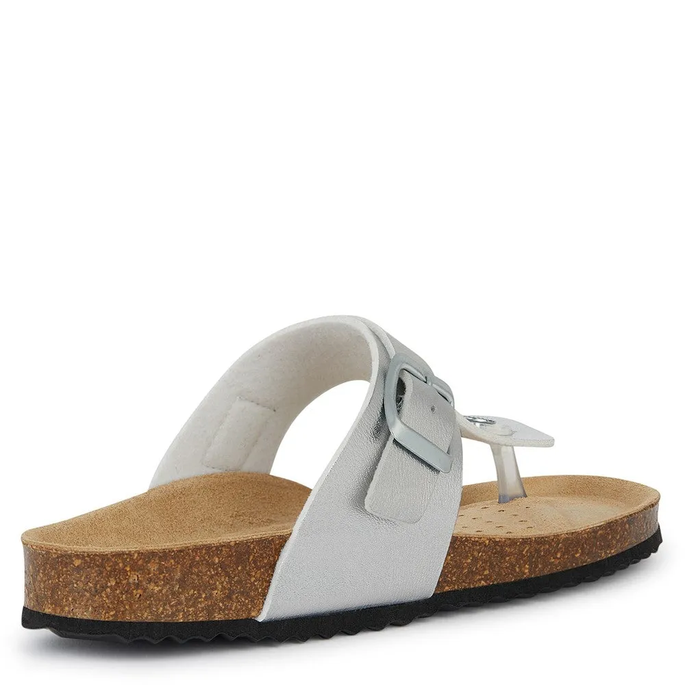 Geox D Brionia Metal Sandals Women's Sneakers Casual Walking Shoes