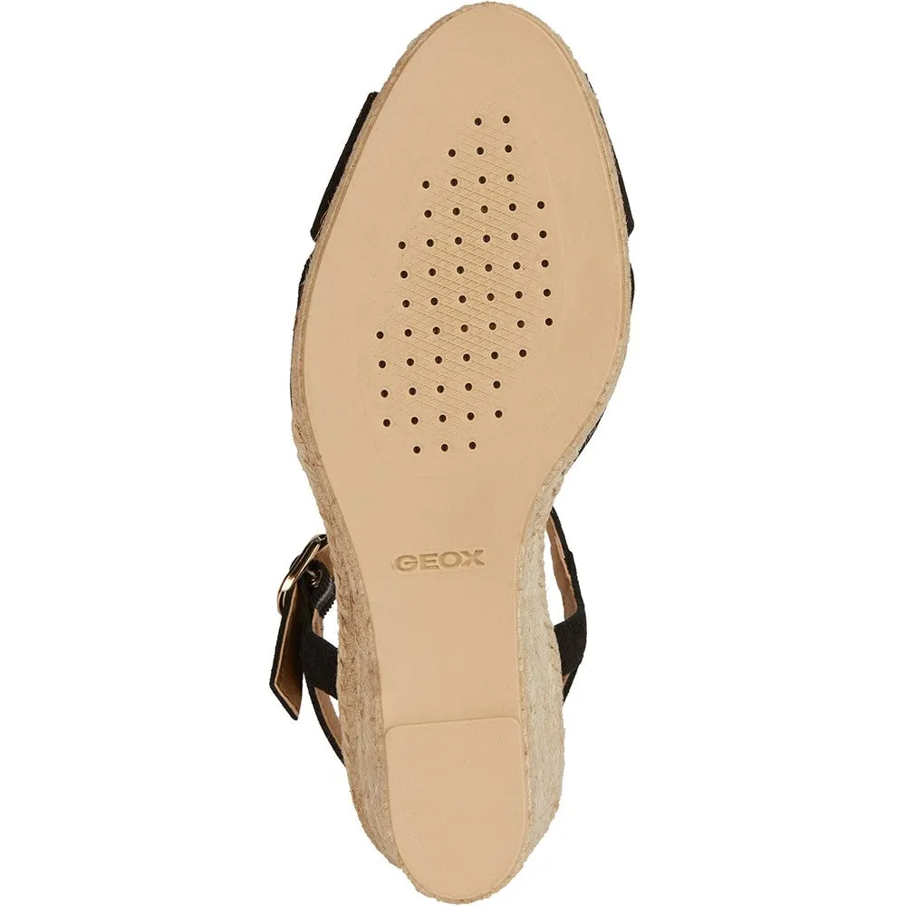 Geox D Gelsa Low C Sandals Women's Sneakers Casual Walking Shoes