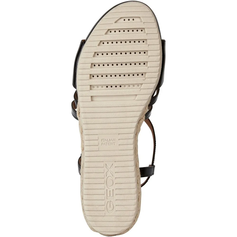 Geox D Ischia Corda A Sandals Women's Sneakers Casual Walking Shoes