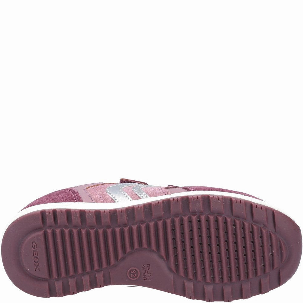 Geox Alben Girl Touch Fastening Shoes Girls Sneakers Girls Running Shoes