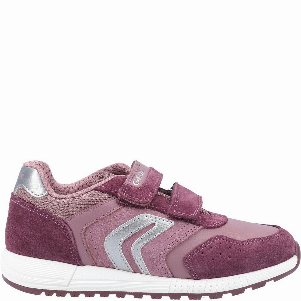 Geox Alben Girl Touch Fastening Shoes Girls Sneakers Girls Running Shoes