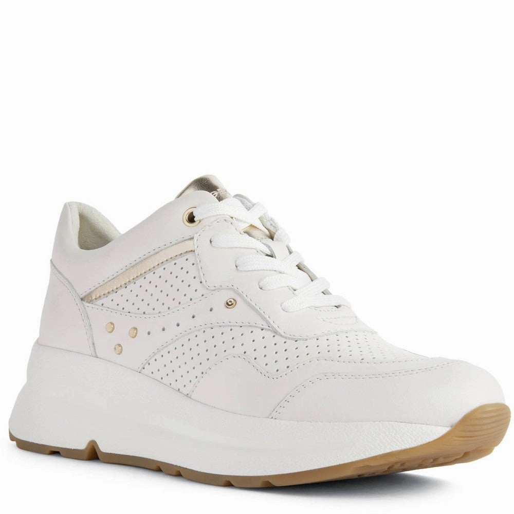 Geox Backsie Trainers Lightweight Running Shoes,Slip On Athletic Shoes,Breathable Workout Shoes