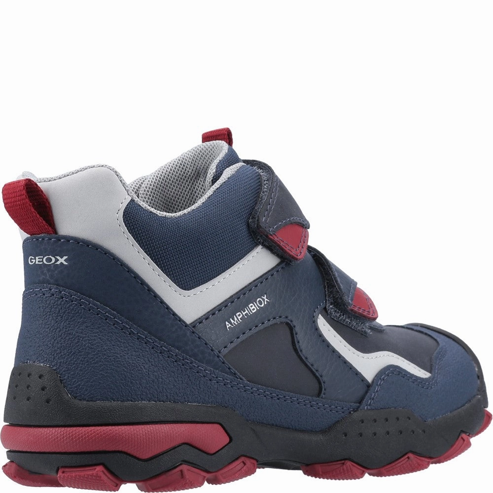 Geox Buller Boy Touch Fastening Shoes Boys SneakersBoys Running Shoes