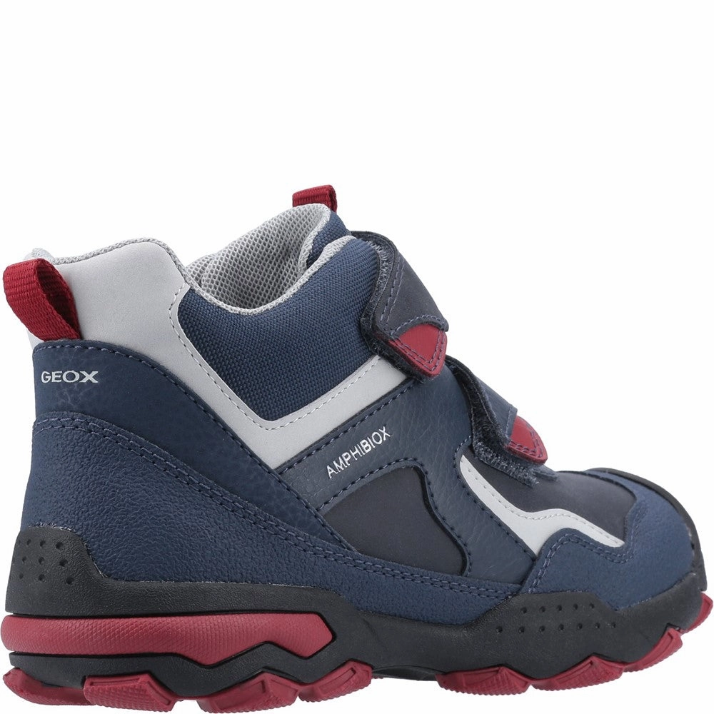 Geox Buller Boy Touch Fastening Shoes Boys SneakersBoys Running Shoes