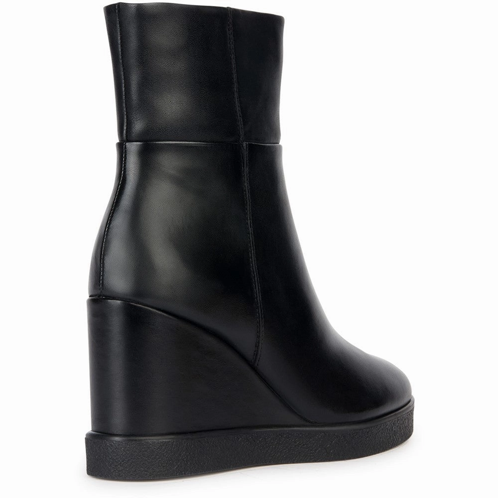Geox D Eildea Wedge B Ankle Boots Women's Sneakers Casual Walking Shoes