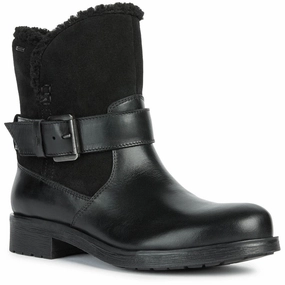 Geox D Rawellie B ABX A Ankle Boots Lightweight Running Shoes,Slip On Athletic Shoes,Breathable Workout Shoes