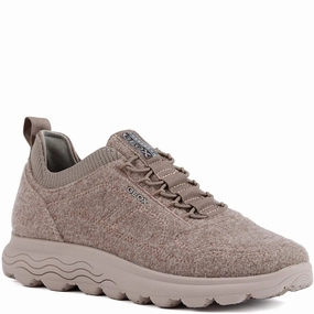 Geox D Spherica A Trainers Lightweight Running Shoes,Slip On Athletic Shoes,Breathable Workout Shoes