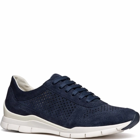 Geox D Sukie B Sneakers Lightweight Running Shoes,Slip On Athletic Shoes,Breathable Workout Shoes